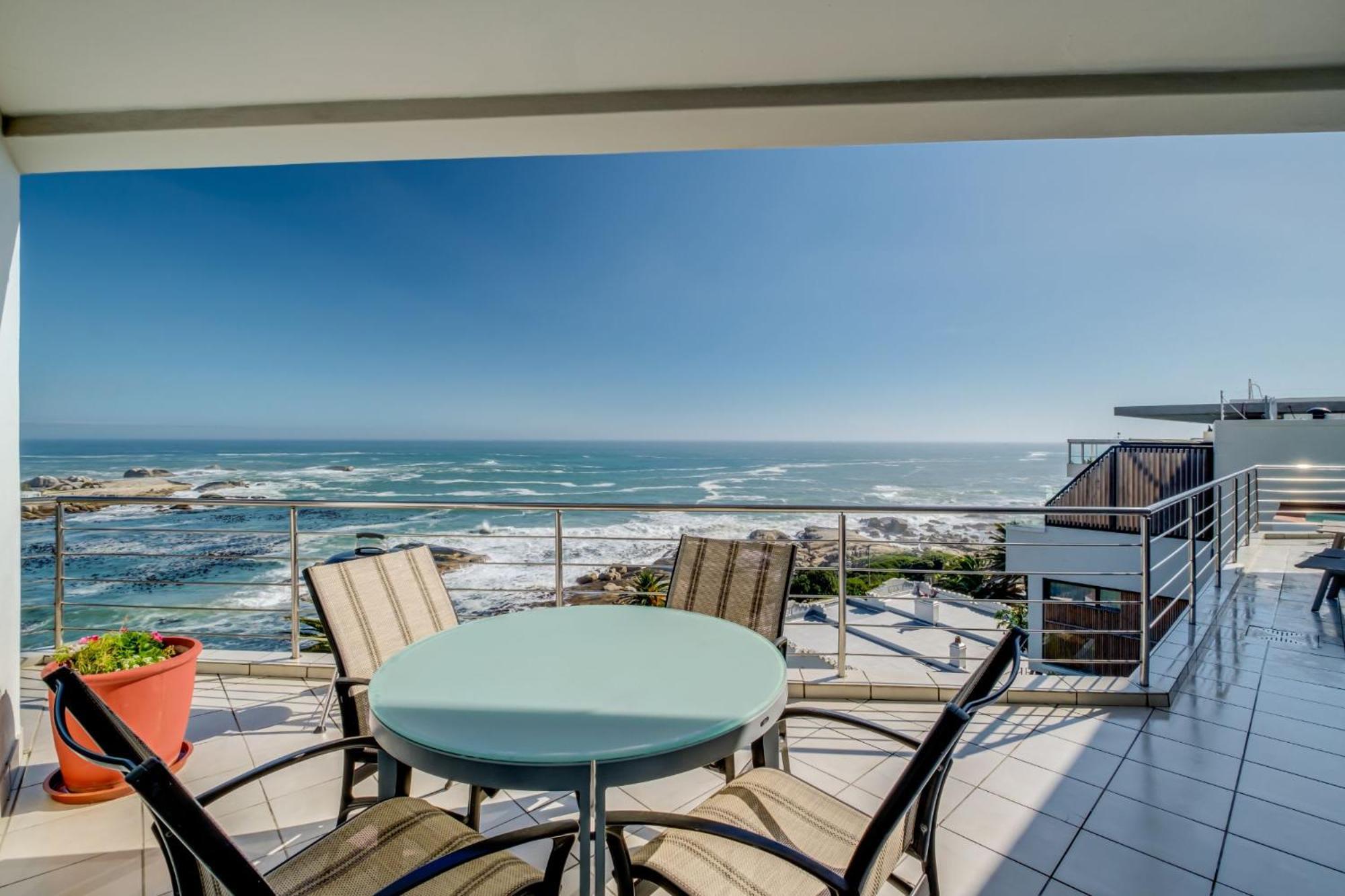 Camps Bay Terrace Penthouse Lägenhet Kapstaden Exteriör bild